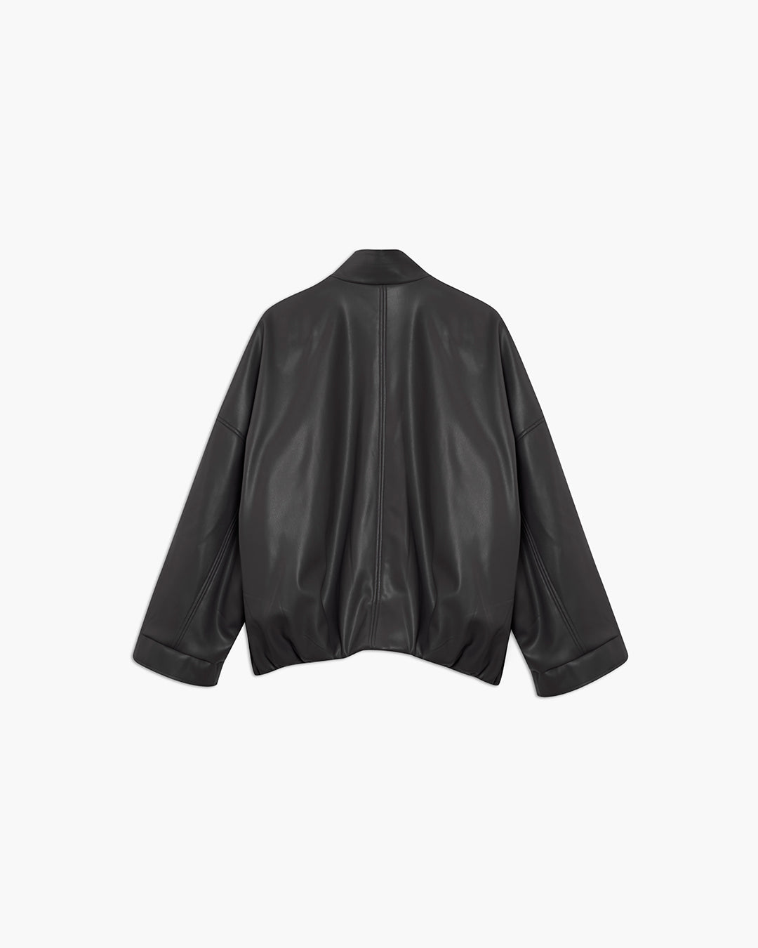 Giacca bomber con maxi fibbia