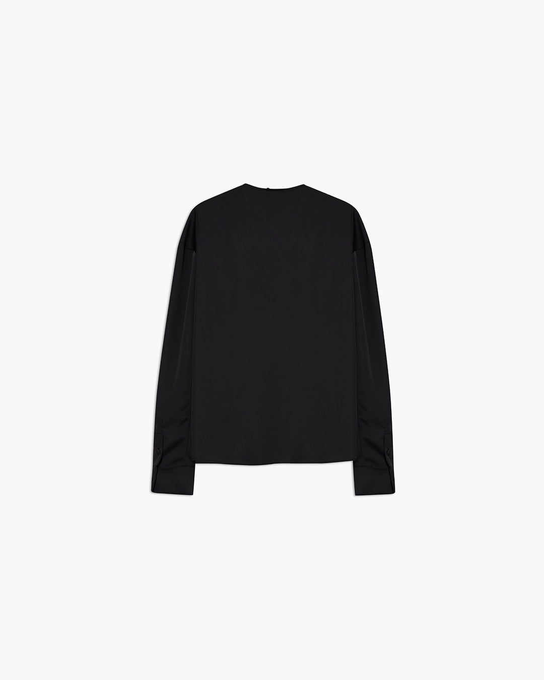 Blusa in tessuto tinta unita