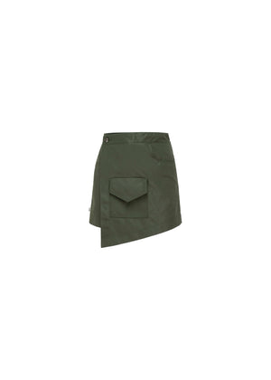 Gonna pantalone asimmetrica