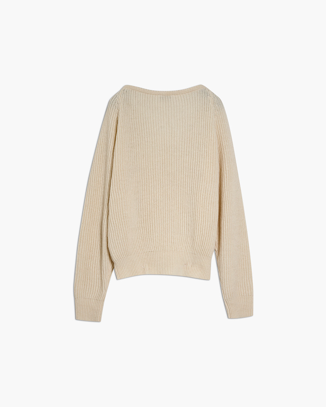 Maglione con scollo gioiello